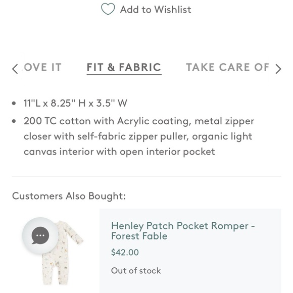 Pehr On the Go Pouch -  Animal Print - Picture 11 of 11